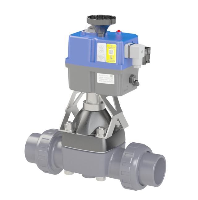 True Union Diaphragm Valve Type 14 Electric Type J 