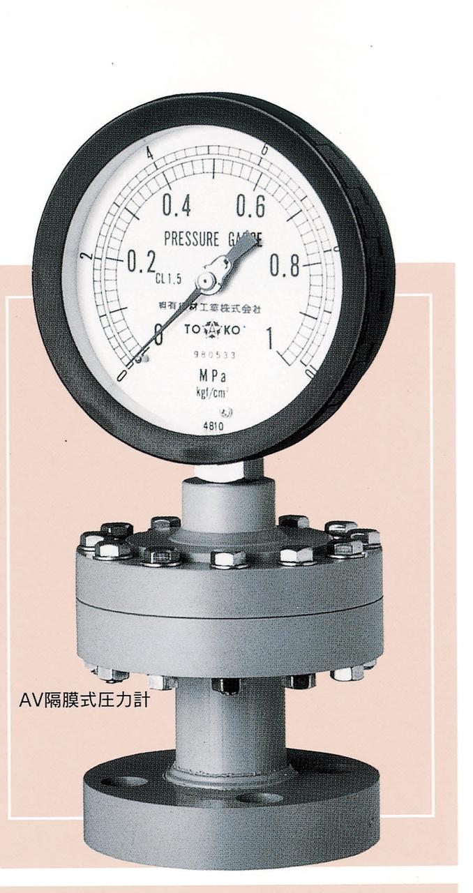 隔膜式圧力計