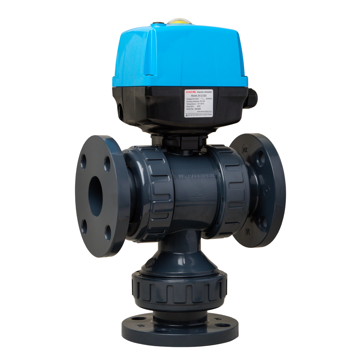 3-Way Ball Valve Type23(Electric Actuated Type Z)[1/2-2inch] (15-50mm)
