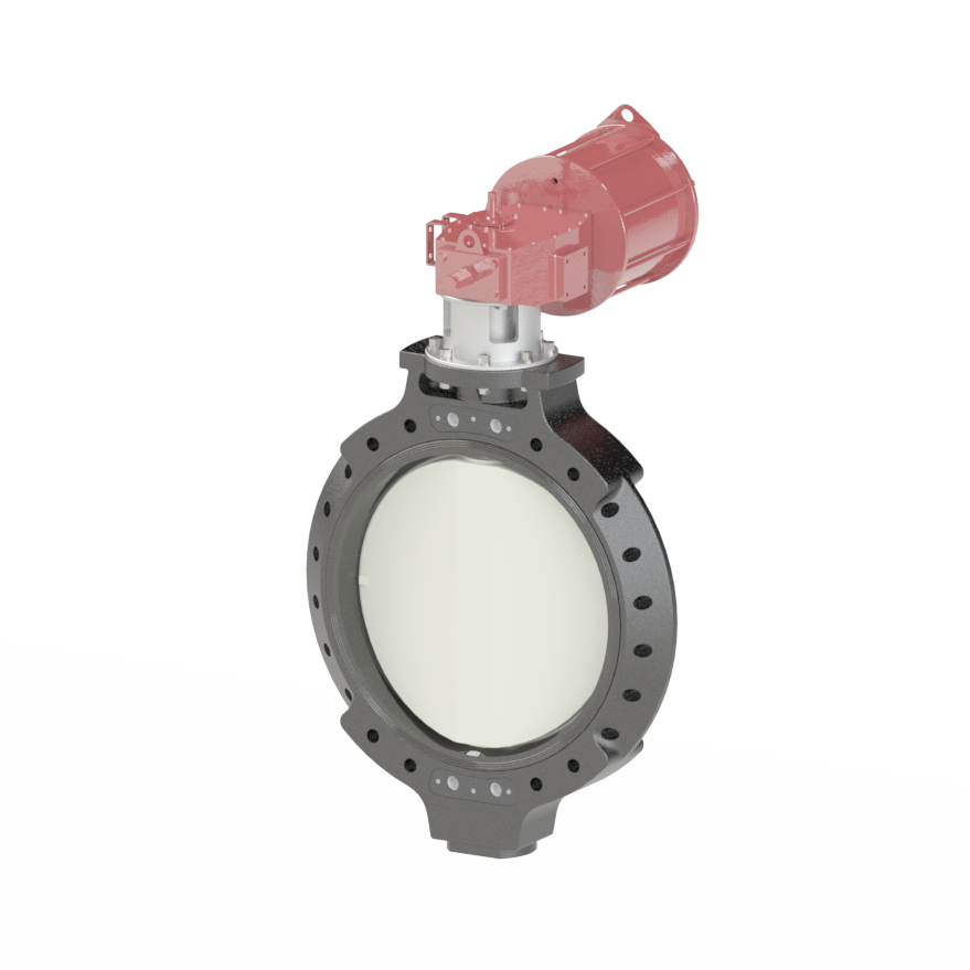 Butterfly Valve Type 58(Pneumatic Actuated Type FL)[28-36inch](700-900mm)