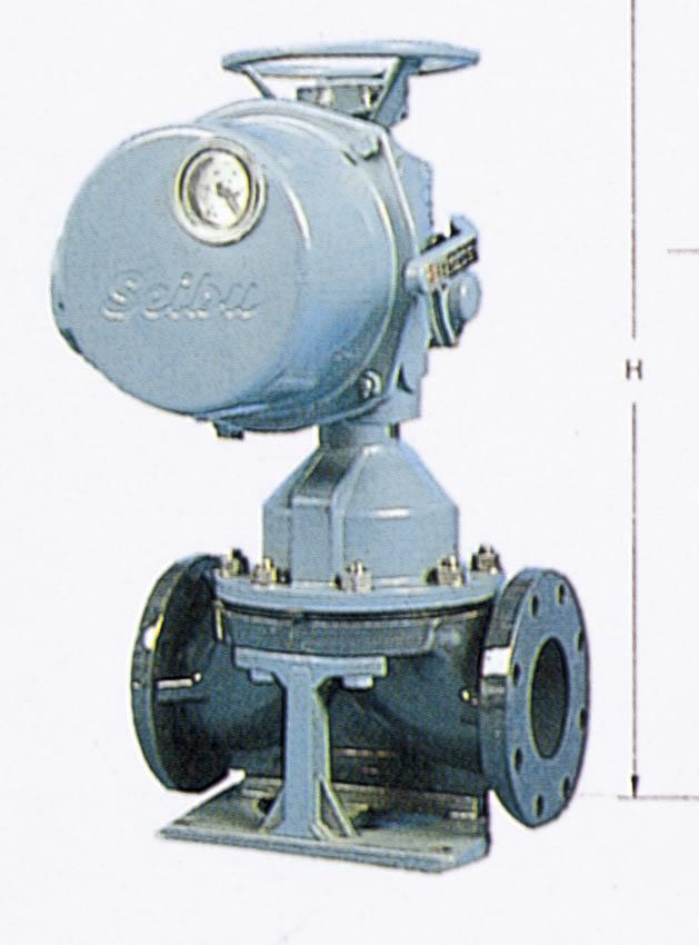 ダイヤフラムバルブ15型・72型 電動式S型（15型：125.150mm、72型：200・250mm）