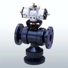 3-Way Ball Valve Type 23 (Pneumatic Actuated Type TA)[1/2-4inch]（15-100mm）