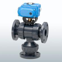 3-Way Ball Valve Type 23 (Electric Actuated Type T)[1/2-4inch]（15-100mm）